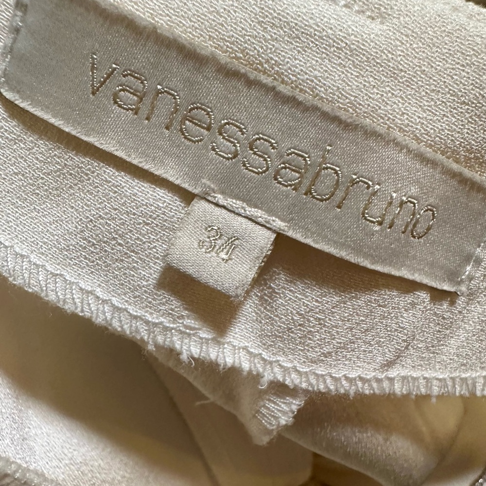 Vanessa Bruno Cream Trousers - Picture 3 of 9